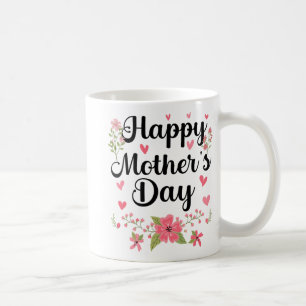 Moederdag mama Schattigee bloemenvrouwen voor mama Koffiemok