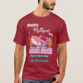 Moederdag Mama Shark T-Shirt (Voorkant)