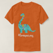 Moederdag Mamasaurus Dinosaur T-shirt (Design voorkant)