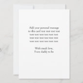 Moederdag mammie om Floral te worden (Achterkant)