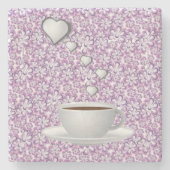 Moederdag Marble Stone Onderzetter (Voorkant)