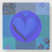 Moederdag Marble Stone Onderzetter (Voorkant)