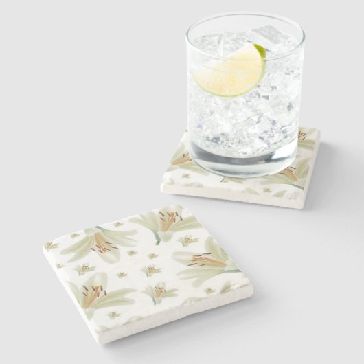 Moederdag Marble Stone Onderzetter (Zijkant)