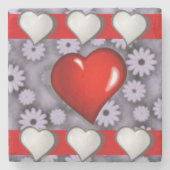 Moederdag Marble Stone Onderzetter (Voorkant)