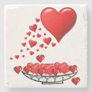 Moederdag Marble Stone Onderzetter