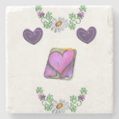 Moederdag Marble Stone Onderzetter (Voorkant)