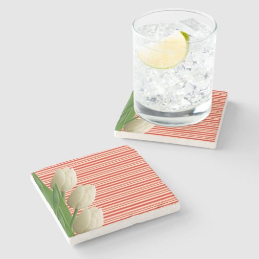 Moederdag Marble Stone Onderzetter (Zijkant)