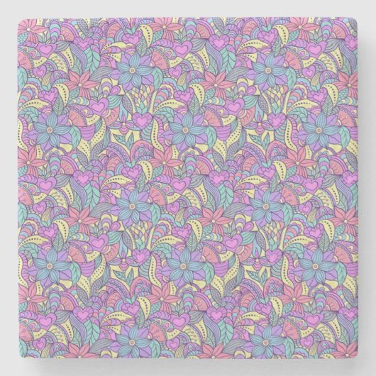 Moederdag Marble Stone Onderzetter (Voorkant)