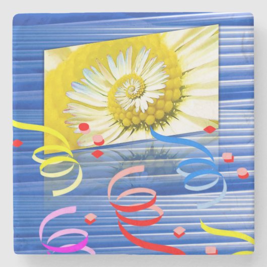 Moederdag Marble Stone Onderzetter (Voorkant)