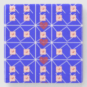 Moederdag Marble Stone Onderzetter (Voorkant)