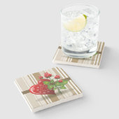 Moederdag Marble Stone Onderzetter (Zijkant)