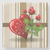 Moederdag Marble Stone Onderzetter (Voorkant)