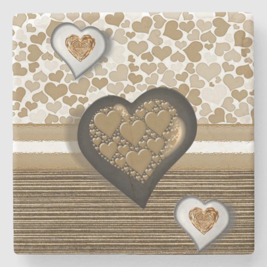 Moederdag Marble Stone Onderzetter (Voorkant)