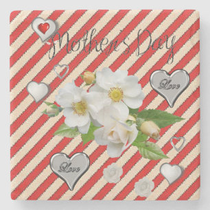 Moederdag Marble Stone Onderzetter