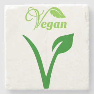 Moederdag Marble Stone Onderzetter Vegan