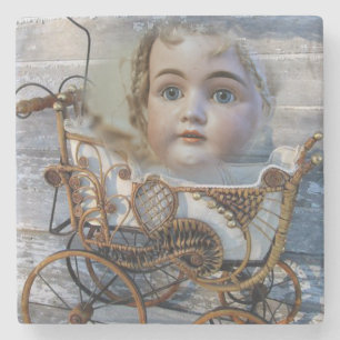 Moederdag marble Stone Onderzetter Victoriaans