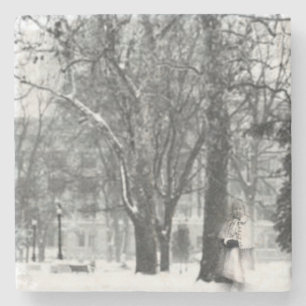 Moederdag marble Stone Onderzetter Victoriaans