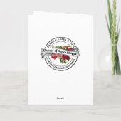 Moederdag Maria Jezus Wit Schrift Overlay Kaart (Achterkant)