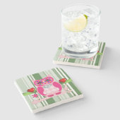 Moederdag marmer Stone Onderzetter Owl (Zijkant)