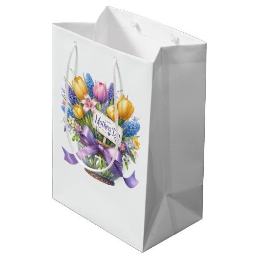Moederdag medium cadeauzakje (Achterkant Gekanteld)