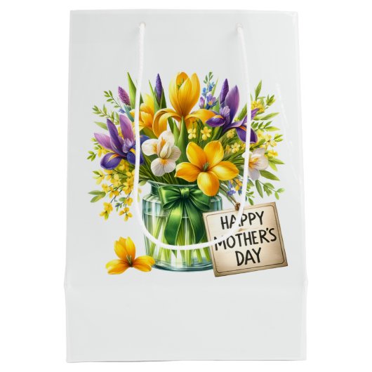 Moederdag medium cadeauzakje (Achterkant)