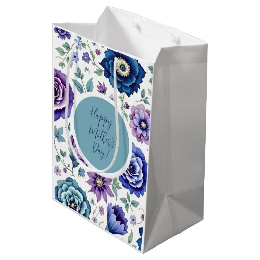 Moederdag Medium Cadeauzakje (Achterkant Gekanteld)