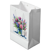 Moederdag  medium cadeauzakje (Voorkant Gekanteld)