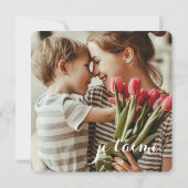 Moederdag - Meerkleur Kaart (Achterkant)