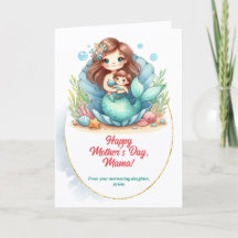 Moederdag Mermaid Schoon Bericht