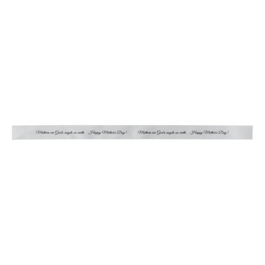Moederdag Message2_Silver Satijnen Lint (Voorkant)