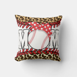 Moederdag Messy Hair Baseball Kussen