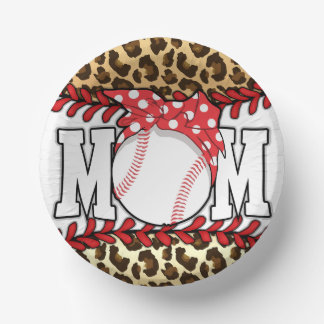 Moederdag Messy Hair Baseball Papieren Kommen