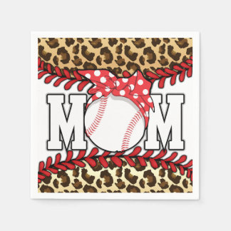 Moederdag Messy Hair Baseball Servet