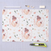 Moederdag met Bloemen en Hart Tissuepapier (Craft)
