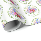 Moederdag Met Blumenstrauss Cadeaupapier (Rol Hoek)
