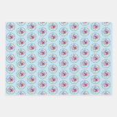 Moederdag Met Blumenstrauss Inpakpapier Vel (Voorkant 3)