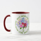 Moederdag Met Blumenstrauss Mok (Links)