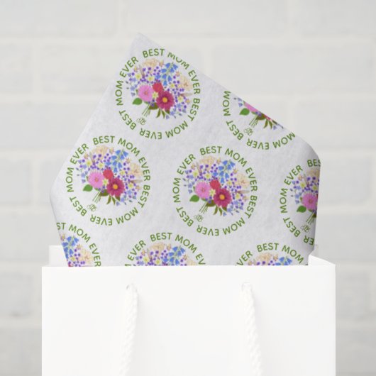 Moederdag Met Blumenstrauss Tissuepapier (Cadeauzakje)