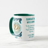 Moederdag met een Christelijke aangepaste Mok op a (Voorkant links)