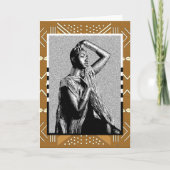 Moederdag met etnische inslag feestdagen kaart (Voorkant)