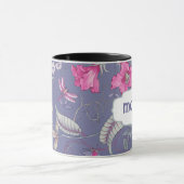 Moederdag met flessen en bloemen, Mokken met cadea (Midden)
