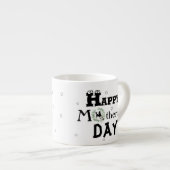 Moederdag met harten espresso kop (Voorkant rechts)