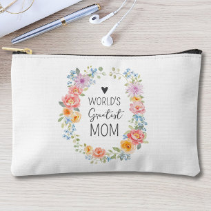 Moederdag met kleurrijke bloemenkroon voor de Best Etui