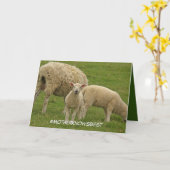 Moederdag met lampje kaart (Gele Bloem)