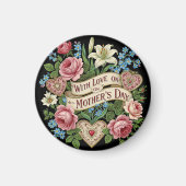 Moederdag met liefde magneet (Voorkant)