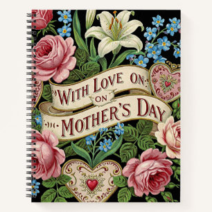 Moederdag met liefde notitieboek