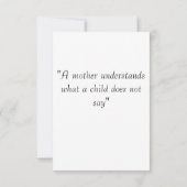 Moederdag met liefdescandy Kaart (Achterkant)