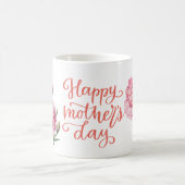 Moederdag met Roze Anjer Bloem voor Mama Koffiemok (Center)