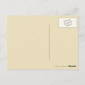 Moederdag met roze roos Briefkaart (Achterkant)
