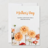 Moederdag met ventilator Wenskaart Feestdagenkaart (Voorkant)